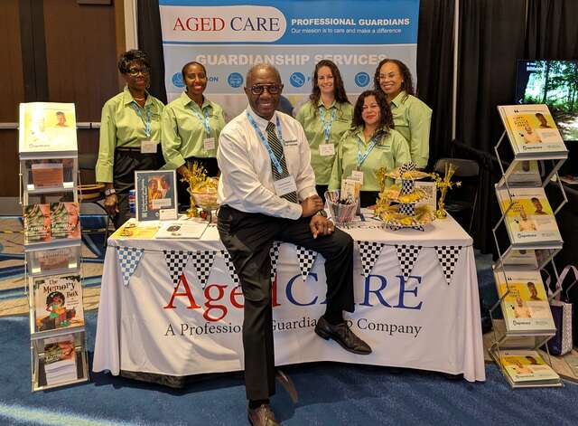AgedCare Guardian team at a professional conference